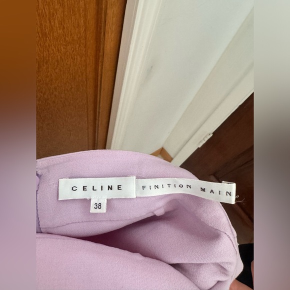 Celine Finition Main Size 38 Lavender Pencil Skirt - Picture 8 of 10